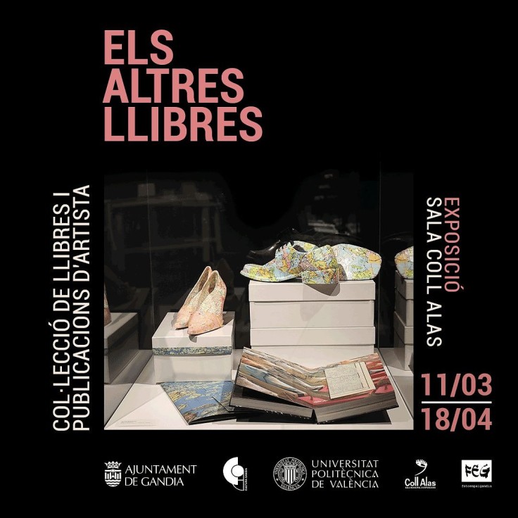 Gandia presenta la exposición Los otros libros en la sala Coll Alas