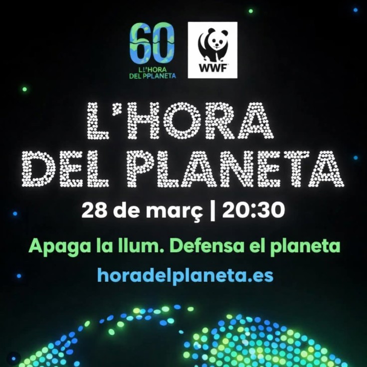 Gandia se suma a la Hora del Planeta con un apagón simbólico en edificios y monumentos