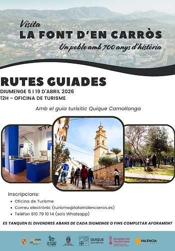 La Font d'en Carròs organiza visitas guiadas
