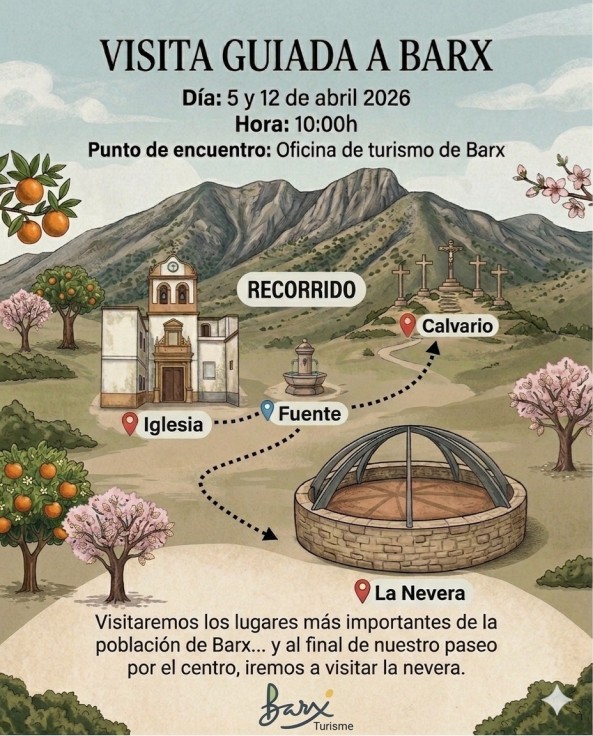 Barx realiza ruta guiada por el patrimonio histórico y natural