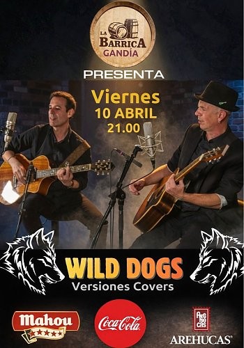 Gandia ofrece música en directo con Wild Dogs en La Barrica