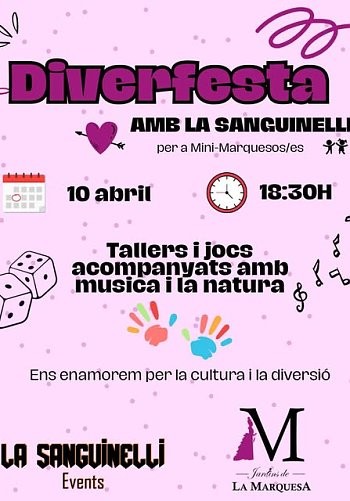 Gandia celebra Diverfesta con La Sanguinelli en los Jardines de la Marquesa