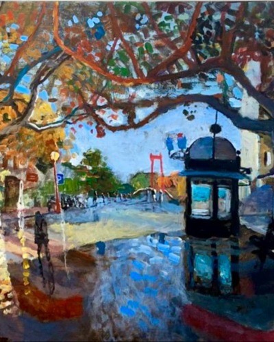 Gandia presenta la exposición colectiva AESCU con obras del alumnado de la Nau Gran