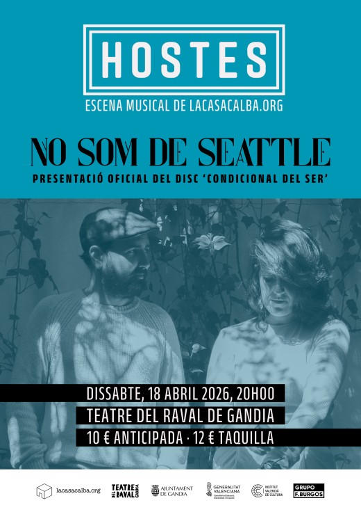 Gandia refuerza su oferta cultural con una nueva edición ampliada del ciclo Hostes en el Teatre del Raval