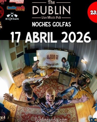 Gandia presenta el concierto de Álamo 51 dentro del ciclo Noches Golfas en The Dublín
