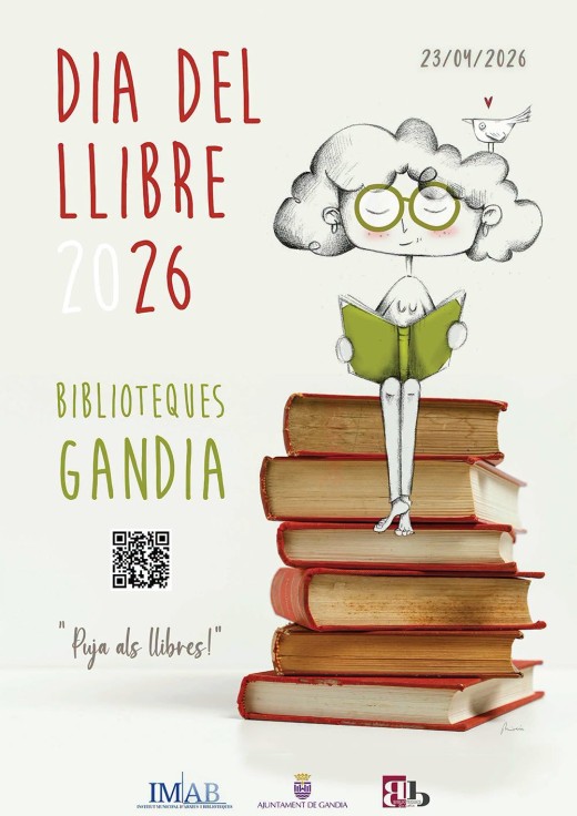 Gandia celebra el Día del Libro con una programación cultural para todas las edades
