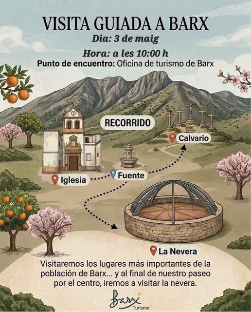 Barx organiza una visita guiada para descubrir su historia y rincones emblemáticos