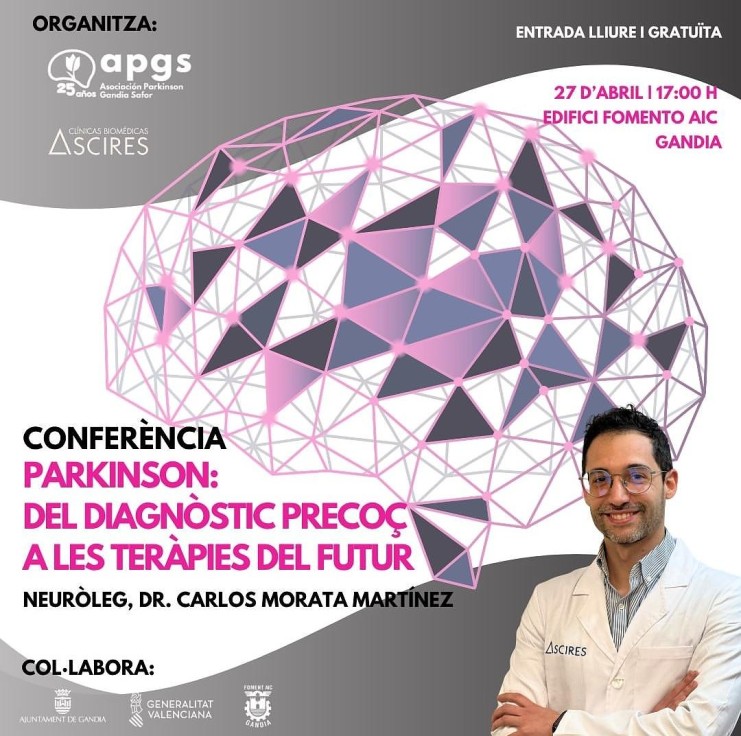 Gandia impulsa la divulgación sobre el Parkinson en una jornada científica en el Fomento AIC