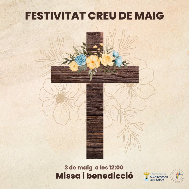 Guardamar de la Safor celebra la festividad de la Cruz de Mayo con misa y bendición tradicional