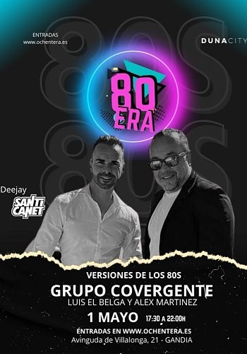 Gandia revive los años 80 con música en directo en La Fábrica