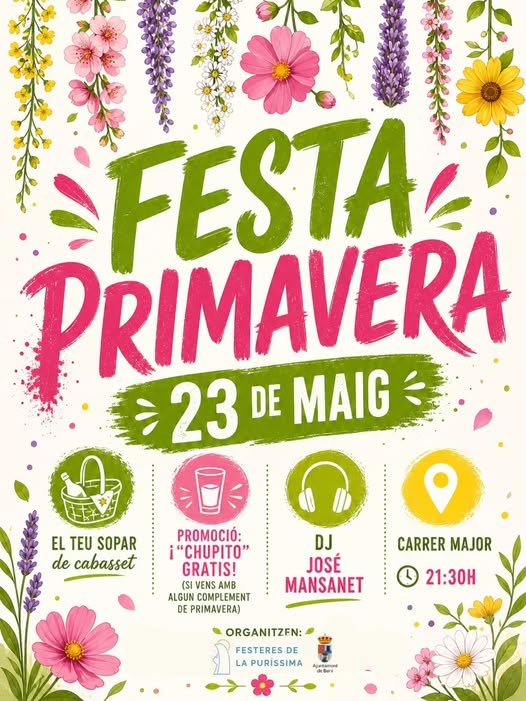 Barx celebra la Fiesta de la Primavera en la Calle Mayor