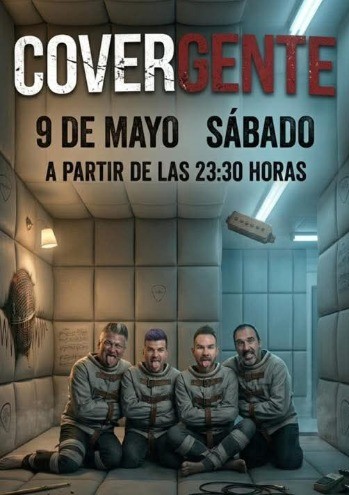 Real de Gandia vibra con la música en directo de CoverGente Band en la Plaza de la Libertad