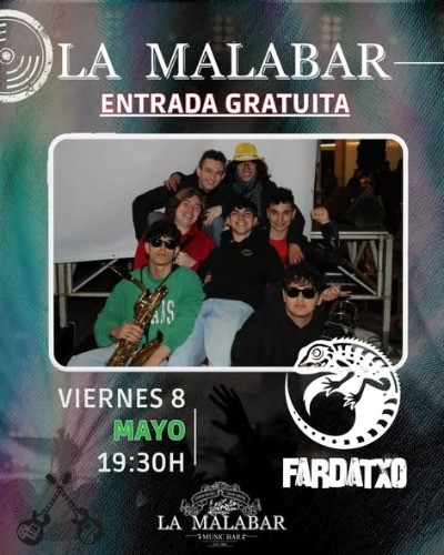 Oliva vibra con la música en directo de Fardatxo en La Malabar