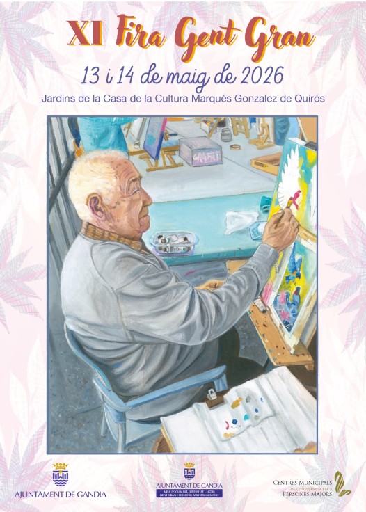 Gandia celebra la XI Feria de la Gente Mayor en la Casa de la Marquesa