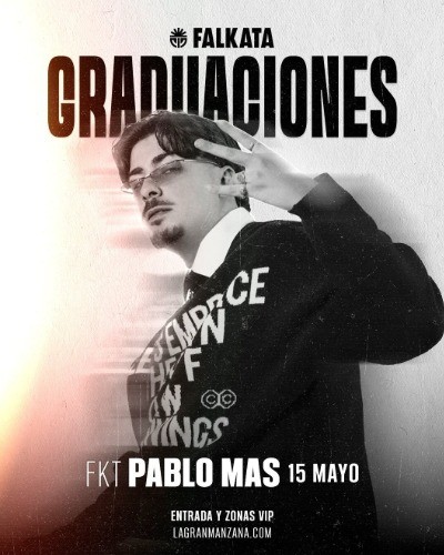 Gandia celebra una gran noche de graduaciones 2026 con la actuación del DJ y productor Pablo Mas