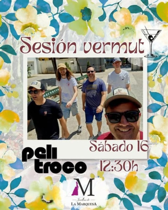 Gandia celebrará una Sesión Vermut con música indie en directo en los Jardins de la Marquesa