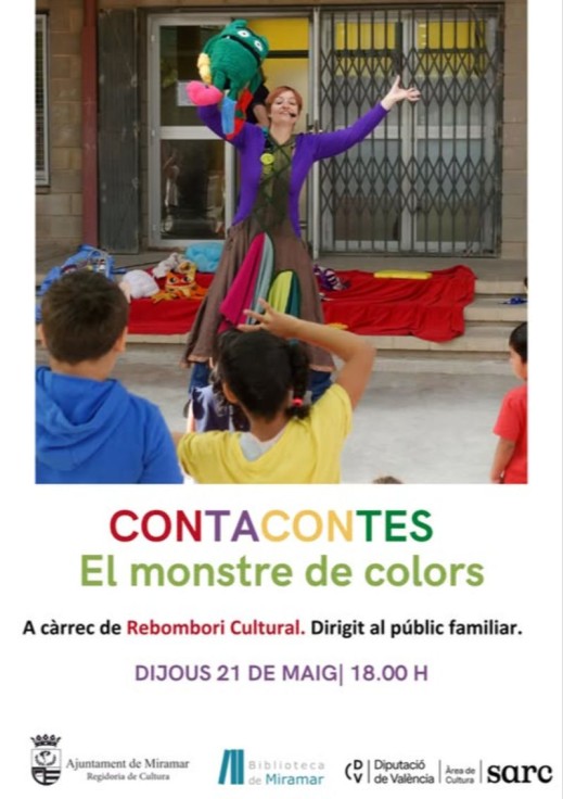 Miramar promueve la educación emocional con un cuentacuentos infantil en la Biblioteca Municipal