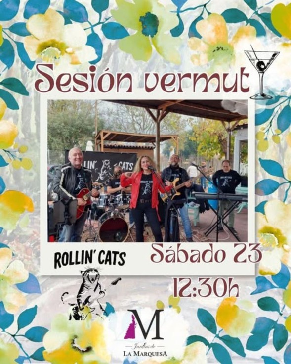 Gandia disfruta de una sesión vermut con música en directo en los Jardins de la Marquesa