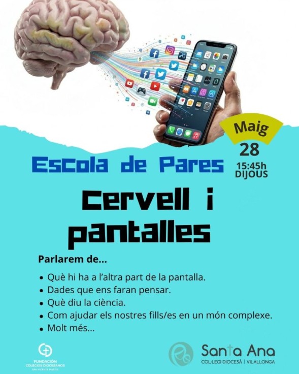 Villalonga celebra una charla sobre el impacto de las pantallas en la infancia y la adolescencia