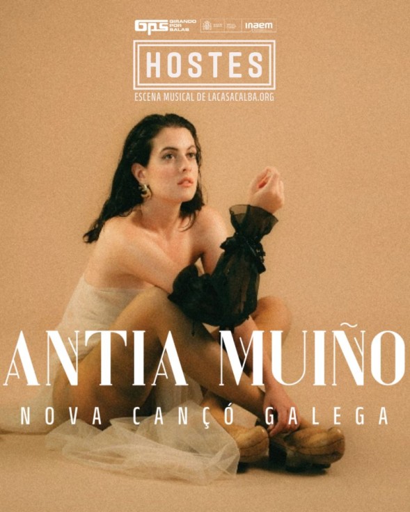 Gandia acoge el concierto de Antía Muíño en el Teatro del Raval dentro del ciclo HOSTES