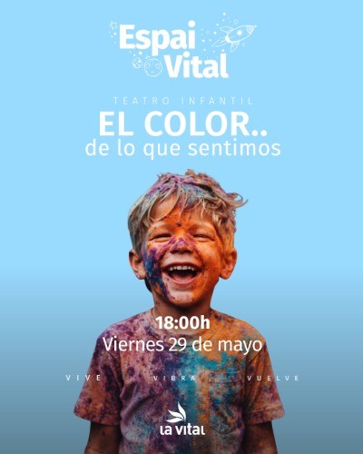 CC La Vital Gandia presenta el espectáculo El color de lo que sentimos