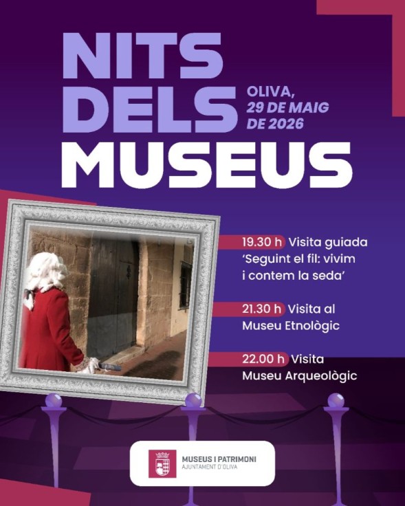 Oliva celebra una noche cultural dedicada a la historia de la seda y el patrimonio local