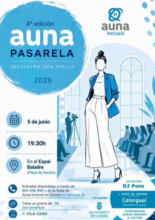 Gandia celebra la 4ª edición de la Auna Pasarela en el Espai Baladre