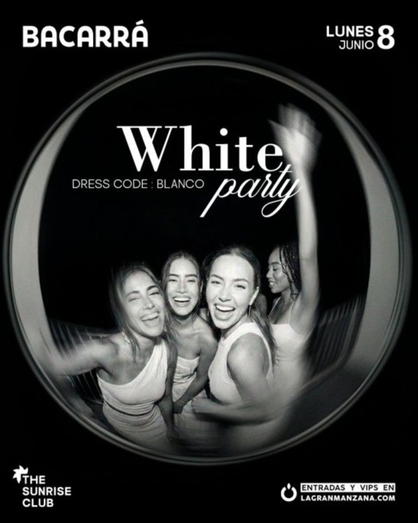 Gandia celebra la White Party en Bacarrá con una de las noches más exclusivas del verano