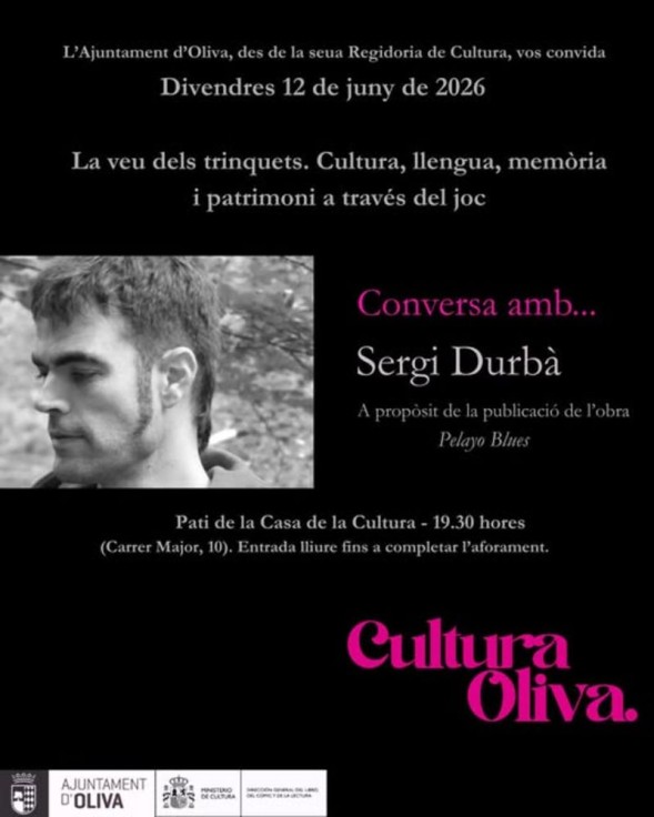 Oliva inaugura el ciclo de conversaciones culturales con Sergi Durbà