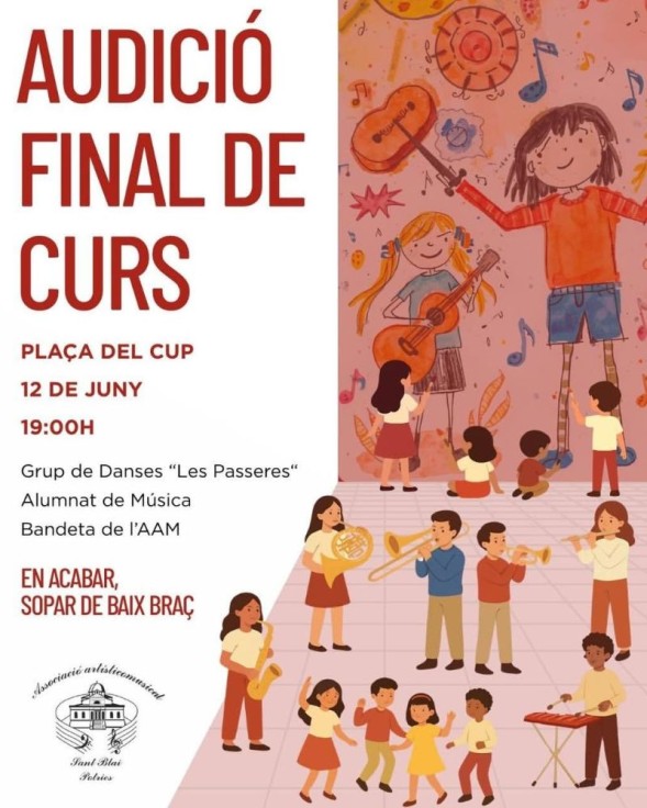 Potries celebra la audición final de curso de la Escuela de Música