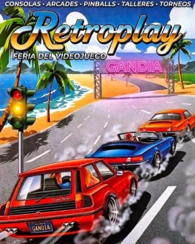 Gandia viaja a la nostalgia con Retroplay, la feria dedicada al videojuego clásico y la cultura retro