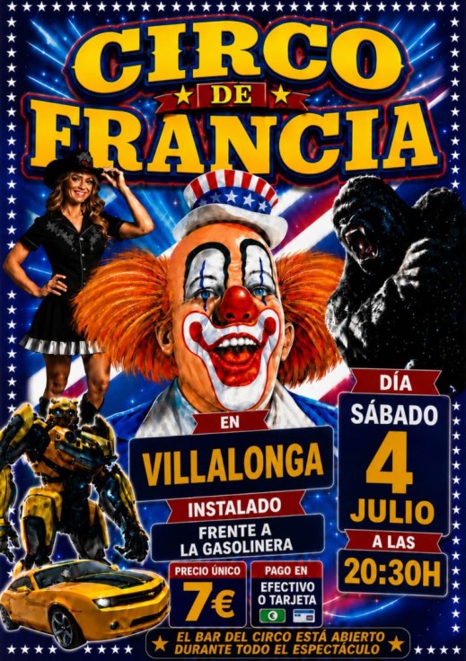 Villalonga disfruta de la magia del Circo de Francia