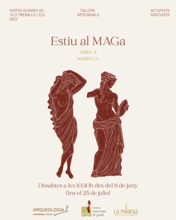 Gandia propone un verano de historia y creatividad con el ciclo Estiu al MAGa