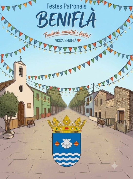 Beniflà celebra sus fiestas patronales con una programación llena de tradición, actividades y diversión