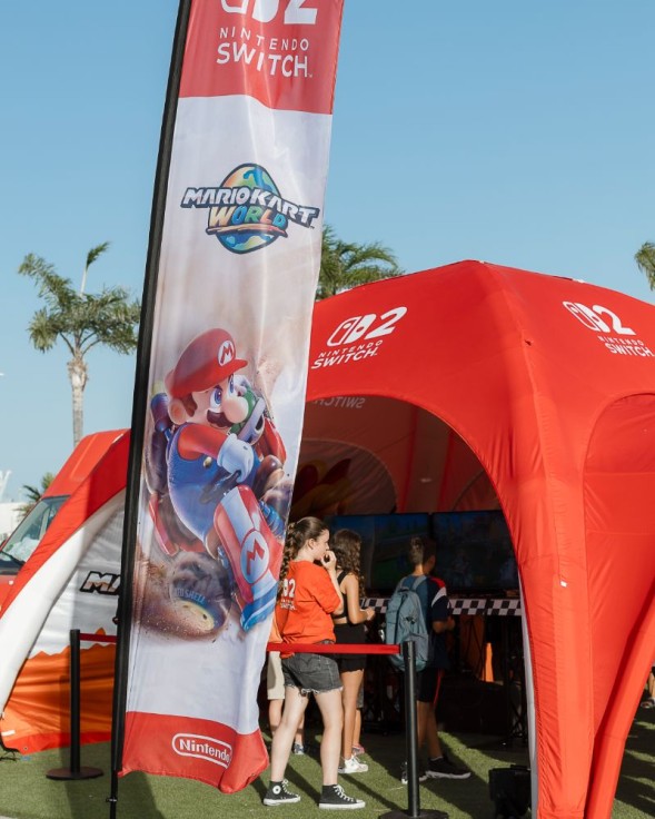Gandia recibirá la Gira Nintendo con sesiones gratuitas de videojuegos junto al mar