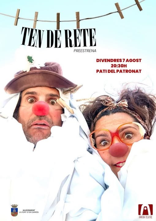 La Font d'en Carròs presenta el primer ensayo abierto de la obra teatral Tenderete