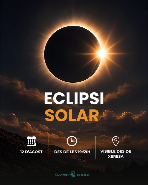Xeresa se prepara para disfrutar del eclipse solar