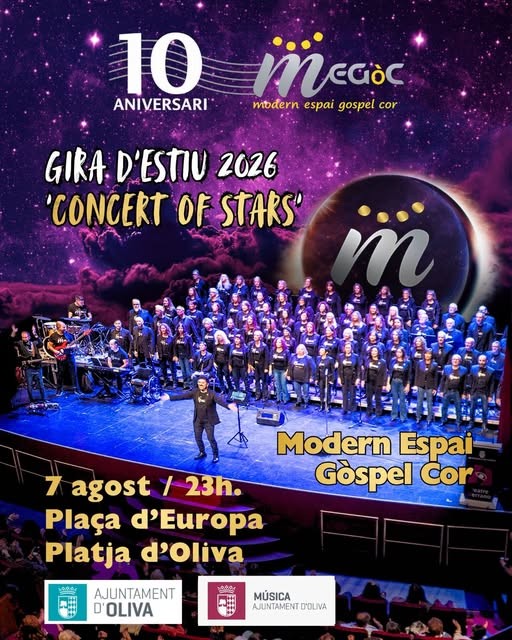 Oliva presenta el espectáculo MEGòC Summer Tour 2026 dentro del Ciclo Música en el Mar