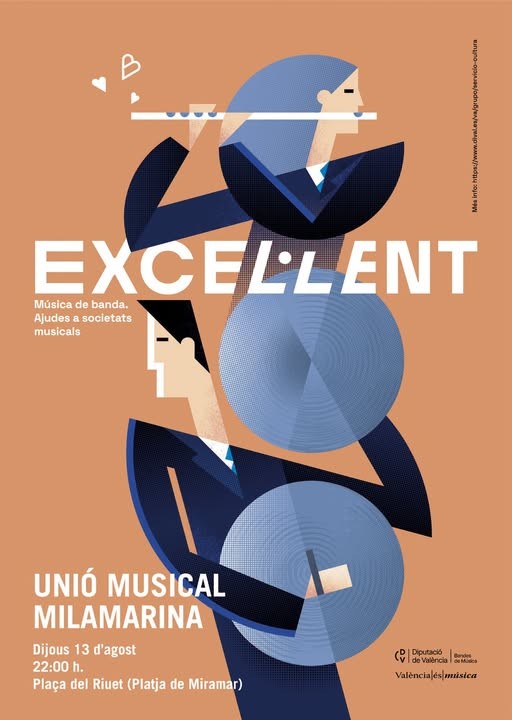 Miramar disfruta de la música de la Unió Musical Milamarina