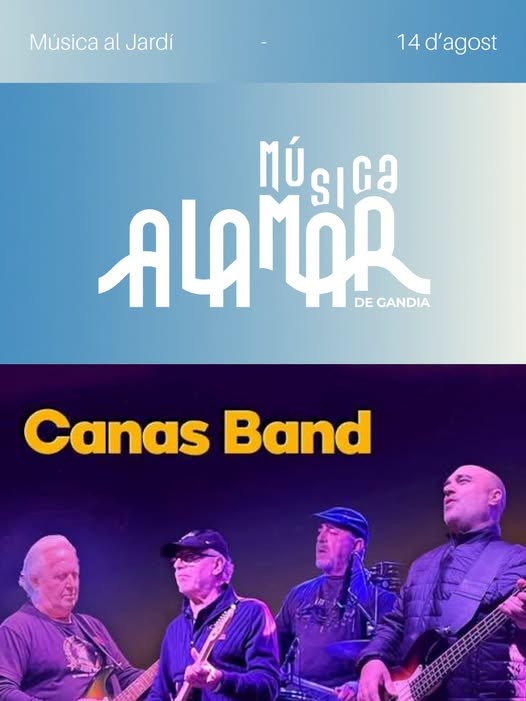 Gandia disfruta esta noche del rock de Canas Band