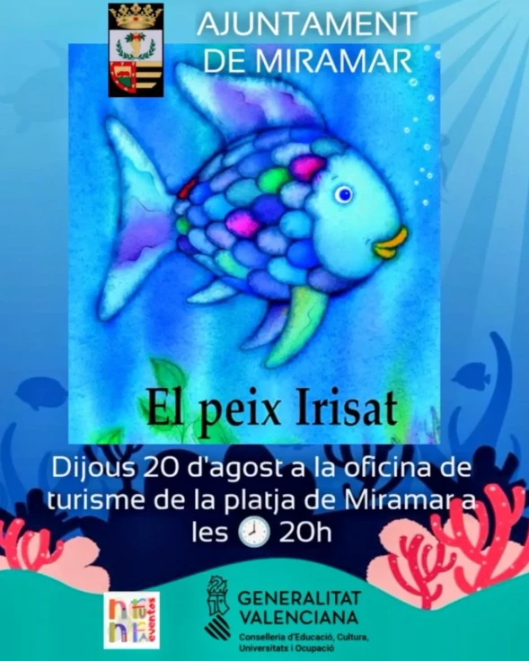 Miramar acerca la magia de El peix Irasat a las familias con un cuentacuentos infantil