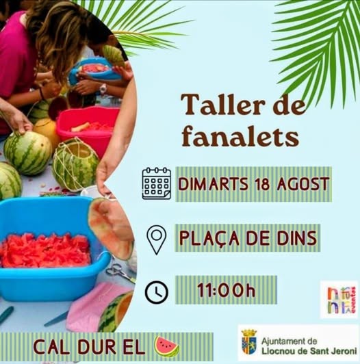 Llocnou de Sant Jeroni recupera la tradición de los farolillos de melón de moro