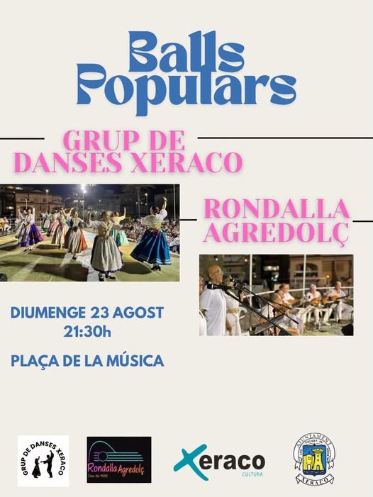 Xeraco celebra una noche de música y tradición con los Bailes Populares