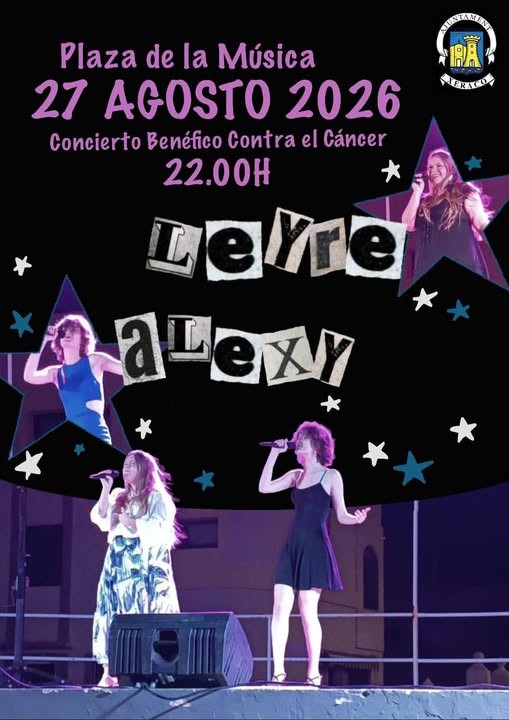 Xeraco celebra un concierto benéfico contra el cáncer con Alexy y Leyre