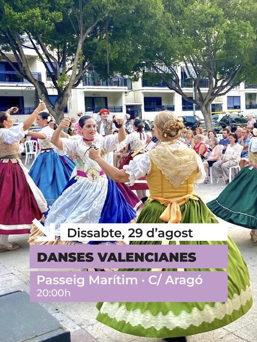 Gandia llevas las danzas valencianas al paseo Marítimo este sábado