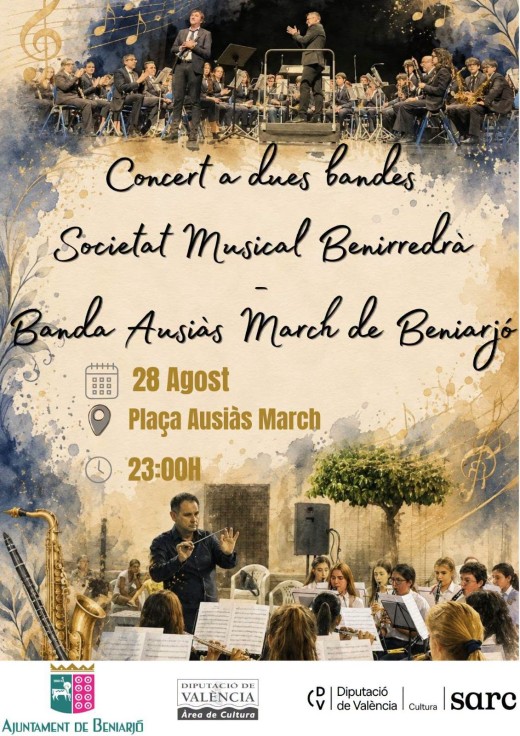 Beniarjó se prepara para una noche de música de banda con Festifolk