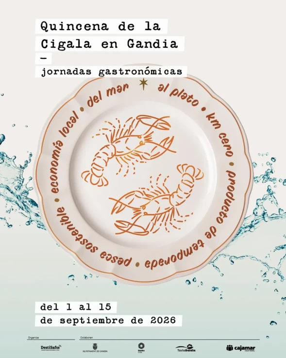 Gandia celebra la Quincena Gastronómica de la Cigala con el mejor sabor marinero