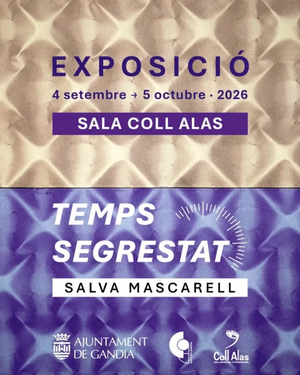 Gandia presenta una nueva mirada sobre el tiempo a través de la obra de Salva Mascarell