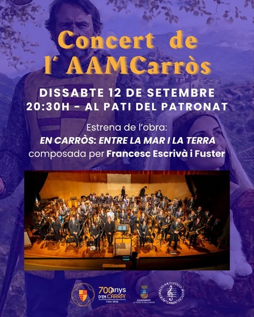 La Font d'en Carròs presenta el estreno de En Carròs: entre el mar y la tierra