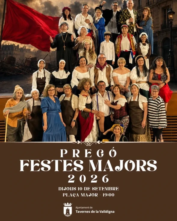 Tavernes da inicio a sus Fiestas Mayores con el pregón del Grup de Teatre de la Gent Gran